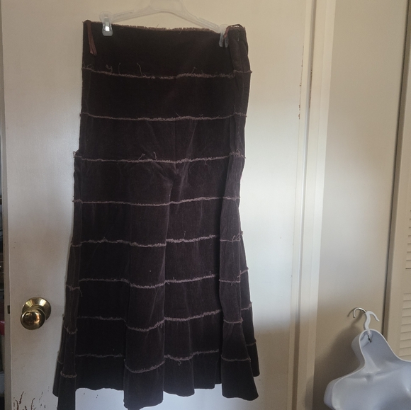 Connection 18 Dresses & Skirts - Connection 18- Vintage- Chocolate Brown- A-Line- Maxi Skirt- Large